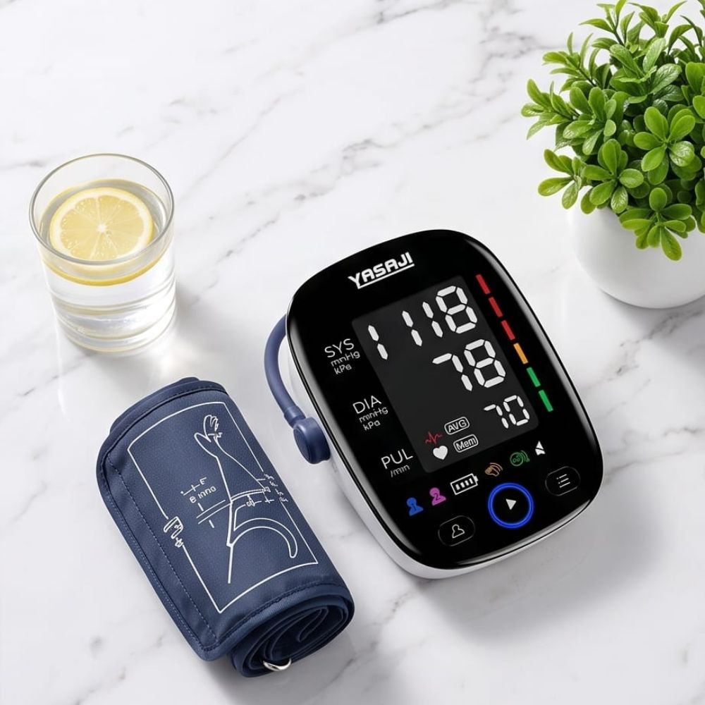 Tensiómetro de brazo Con Voz YASAJI - FC-BP103