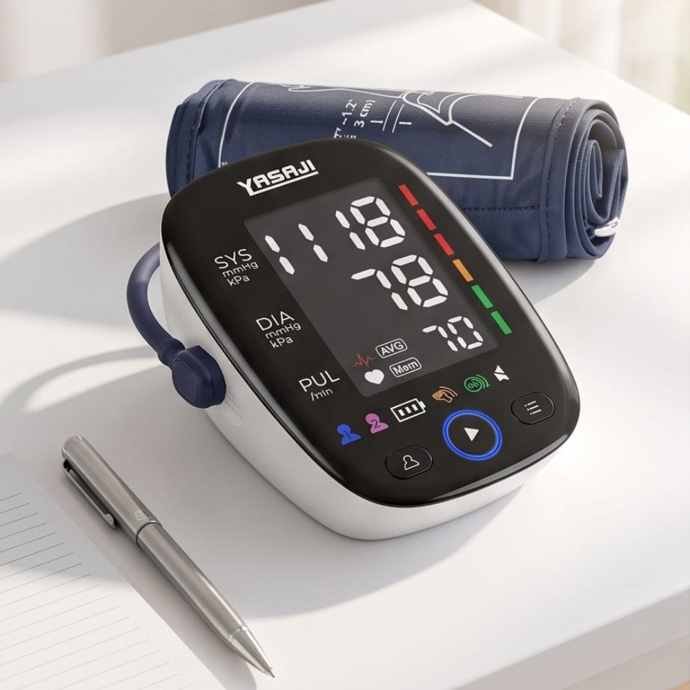 Tensiómetro de brazo Con Voz YASAJI - FC-BP103