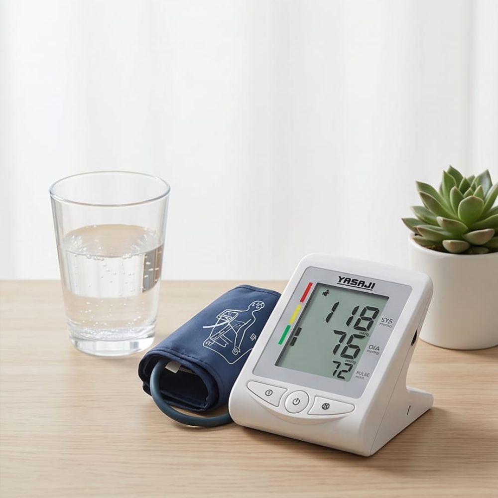 Tensiometro de brazo con voz YASAJI HK-806