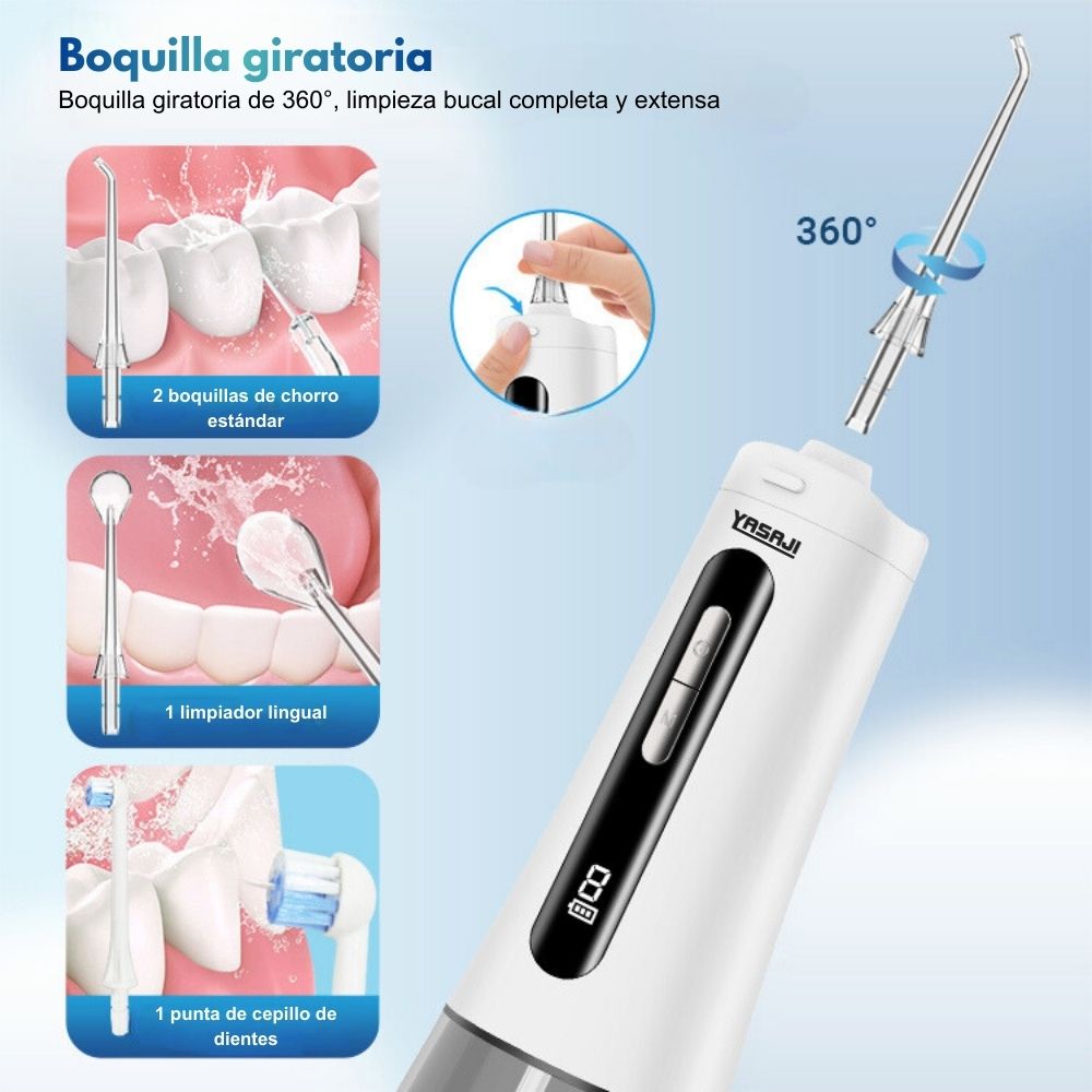 Irrigador Bucal Portátil Recargable Yasaji - IBP-1216